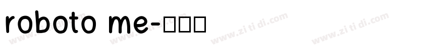 roboto me字体转换